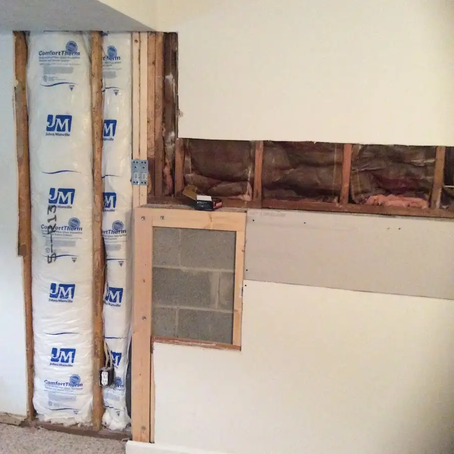 Wall insulation replacement during Odor Removal & Deodorization in Pontotoc